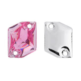 Cosmic Pink Resin Sew-on Rhinestones For Dance Costume WholesaleRhinestone